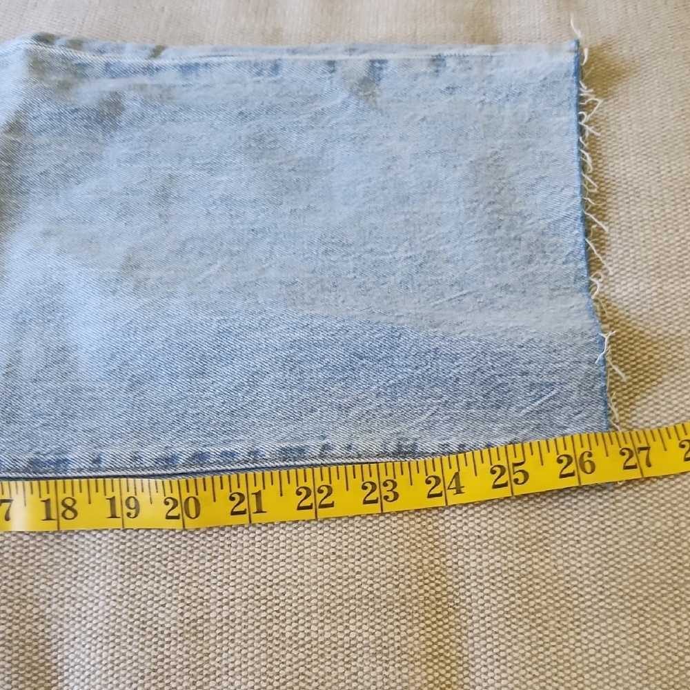 NWT Oliver Logan Light Blue Denim Jeans Size 4/27 - Picture 9 of 13